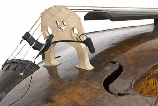 Mikrofon DPA d:vote 4099, Lo-Sens, Superniere, schwarz (mit Kontrabass Clip)